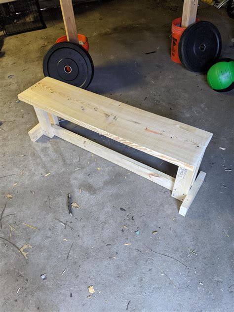 Pretty Happy With How The Diy Bench Turned Out And Only Cost Me 20