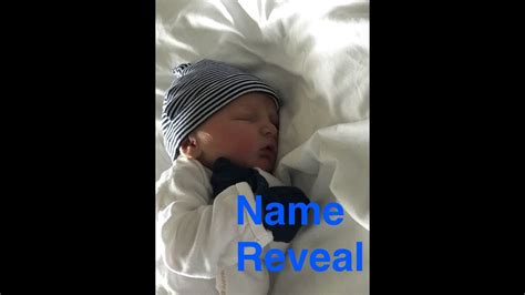 Baby Boy Name Reveal Youtube