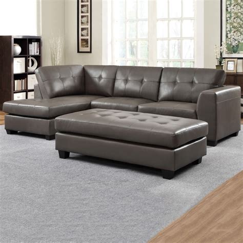 15 Inspirations Leather Sectionals With Chaise