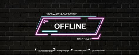 Free Twitch Banner Template Free Printable Templates