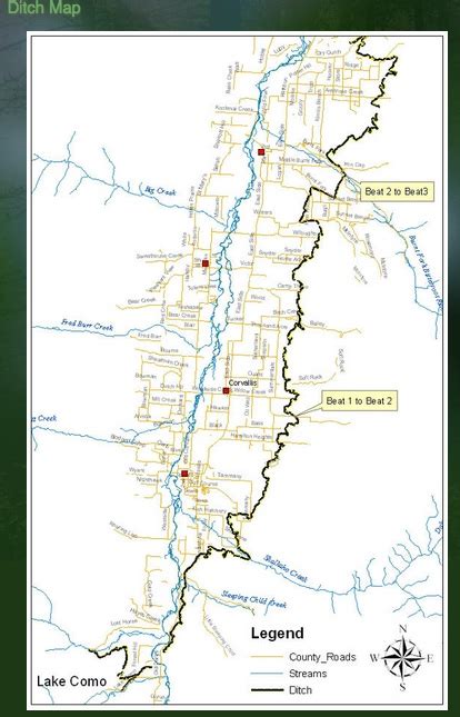 Nebraska Irrigation District Maps