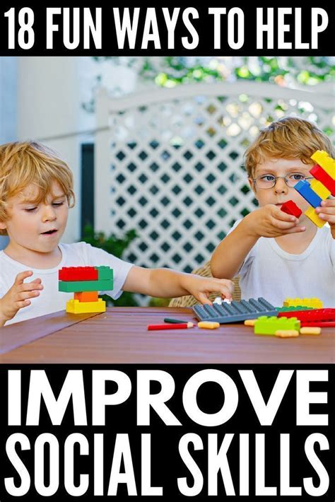 How To Improve Social Skills 18 Social Development Activities For Kids