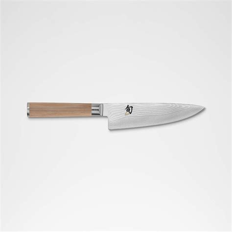 shun classic blonde 6 chef s knife reviews crate and barrel