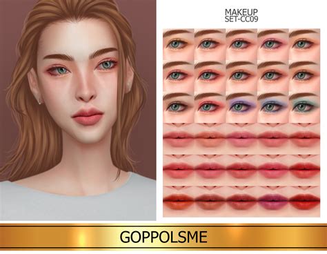 Goppols Me Gpme Gold Makeup Set Cc09 Download At Goppolsme