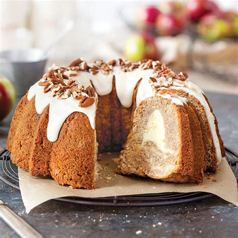 Granulated sugar 4 eggs 3 c. Apple Cream Cheese Swirl Bundt Cake - Paula Deen Magazine