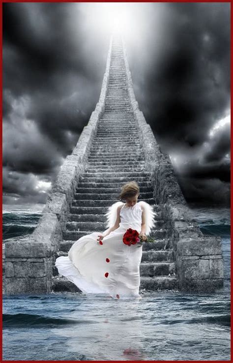 Stairway To Heaven Thespiritualpath Angel Art Angel Angels In Heaven