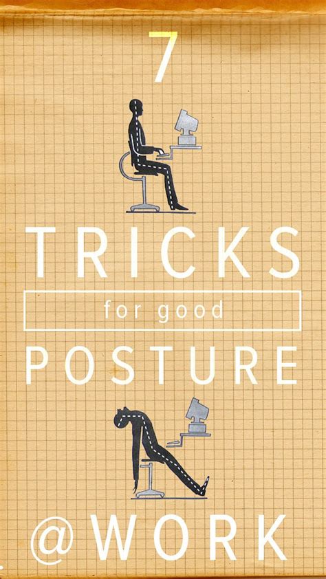 7 Simple Ways To Improve Your Posture At Work Better Posture