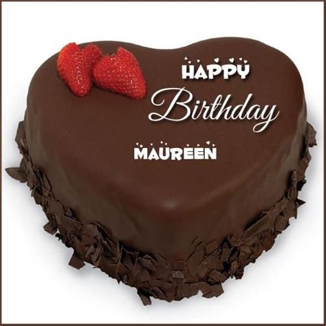 Happy Birthday Chocolate Creamery Heart Cake With Name