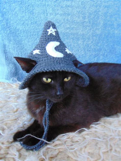 Wizard Hat For Cat Halloween Wizard Pet Costume Hats For Cats Cat