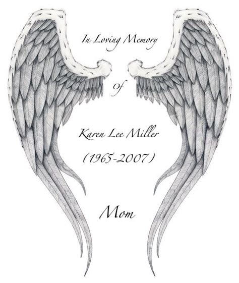 Angels Wings In Loving Memory Of Our Daughter Candice Ann 1975 2008