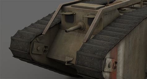 Mark Iv 영국 탱크 3d 모델 Turbosquid 1373628