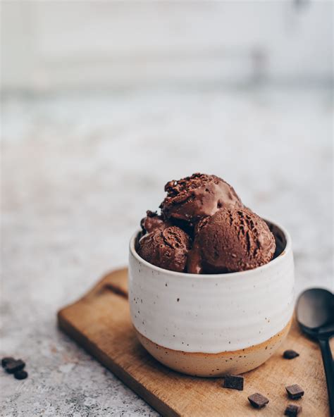Dark Chocolate Ice Cream Recipe Klara S Life