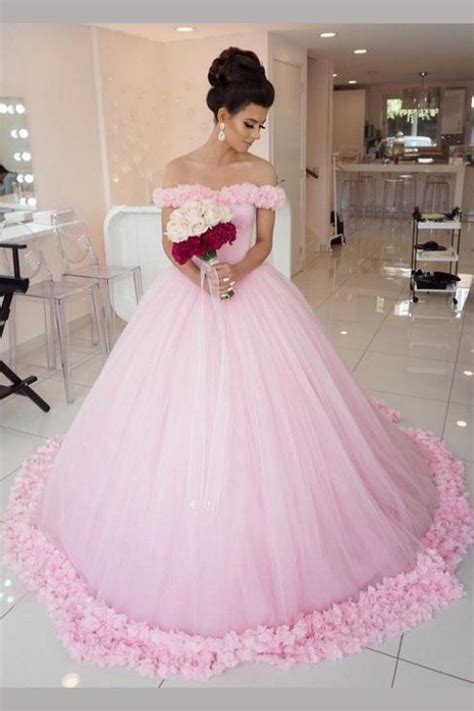 There are 72053 hand made flowers for sale on etsy, and they cost $17.09 on average. Pink Ball Gown Princess Off-shoulder Hand-Made Flower ...