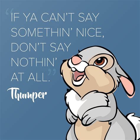 23 Thumper From Bambi Quotes Cheyenneshaan