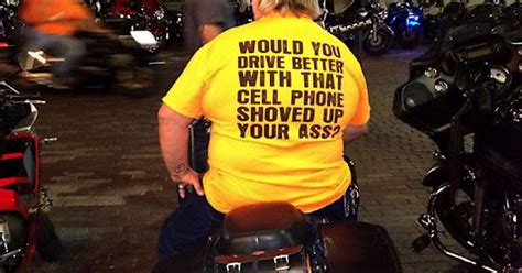 Overweight Motorcycle Man Asks Valid Question Imgur