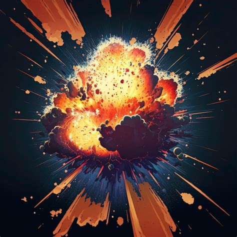 Explosion Background Hd