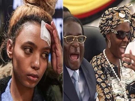 Grace Mugabe Flies To Zimbabwe After Being Granted Diplomatic Immunity Despite Assault Claims