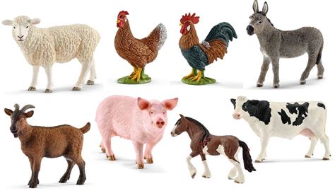 Farm Animals Set Of 8 Canada Louisekool