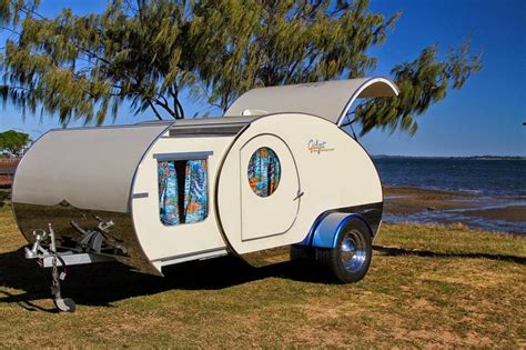 Tiny Yellow Teardrop Featured Teardrop The Gidget Retro Teardrop Camper