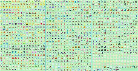A Living Dex With Hopefully All Boxable Variants In The Current National Dex If I Missed