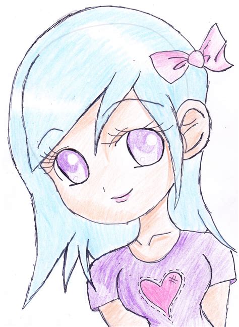 Anime Girl Drawing Easy And Cute Manga Expert