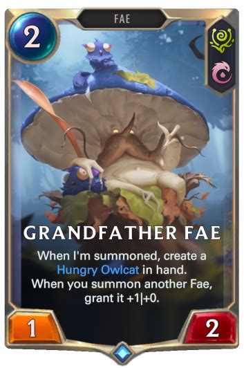 Grandfather Fae Legends Of Runeterra Card Runeterrafire