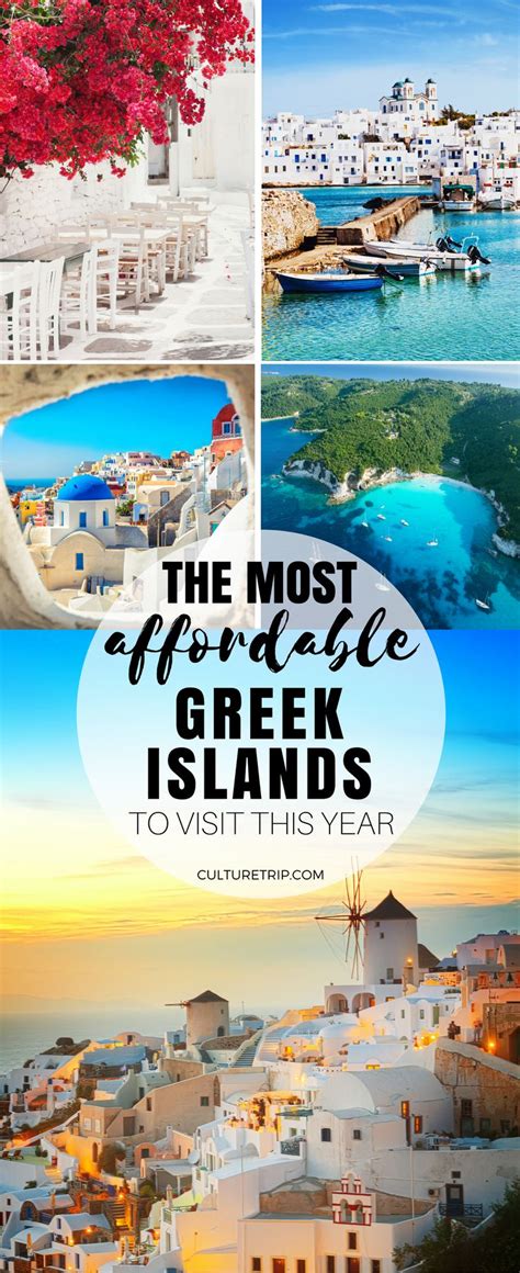 The Most Affordable Greek Islands To Visit This Yearpinterest