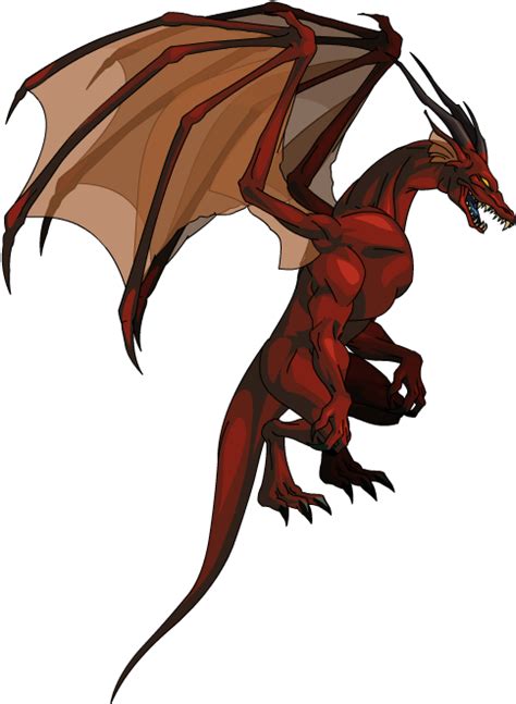 Download Hd The Red Dragon Red Dragon Transparent Png Image