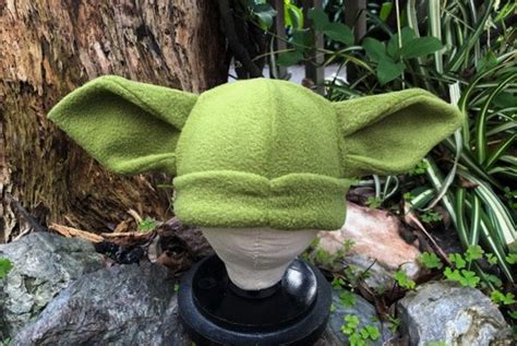 Baby Yoda Hat Infant Child Adult Sizes Inspired By Star Wars Etsy