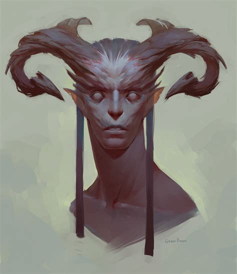 Fantasy Races With Horns Google Search Character Art Character