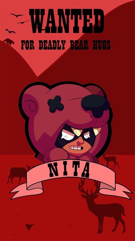 Nita is a common brawler that is unlocked as a trophy road reward upon reaching 10 trophies. Brawl Stars Wallpapers - Wallpaper Cave