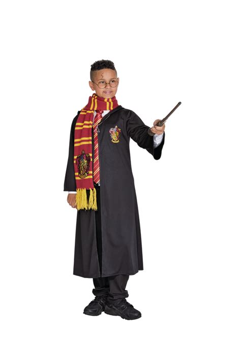 Harry Potter Gryffindor Scarf Red With Yellow Stripes And A Gryffindor