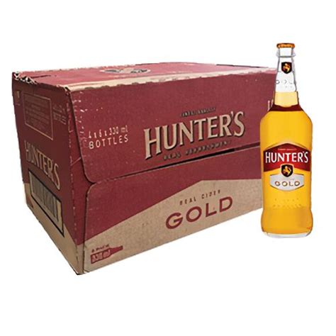 Hunters Gold 33cl X6 Drinksdirectng