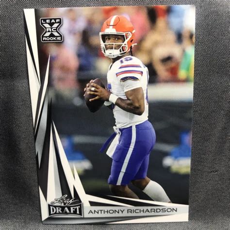 2023 Leaf Draft Anthony Richardson B2 5 Rookie Rc 199 Picclick