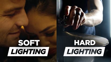 When To Use Soft Vs Hard Light Videography Lighting Tips Youtube