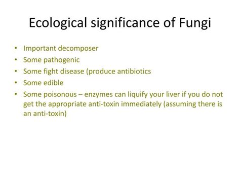 Ppt Fungi 100000 Species Powerpoint Presentation Id