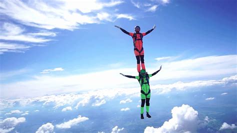Amazing Skydive Routine At World Cup 2017 Teem