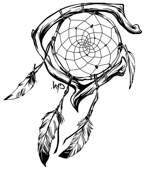 Dreamcatcher Tattoo Drawing At Getdrawings Free Download