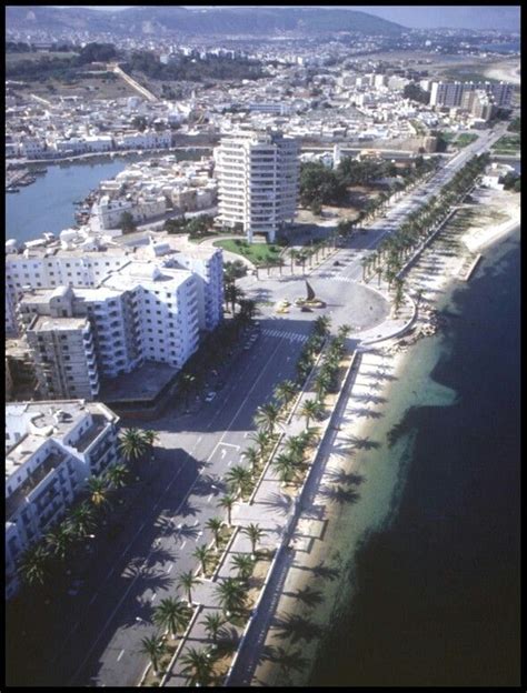 Aerial View Of Bizerte Tunisia