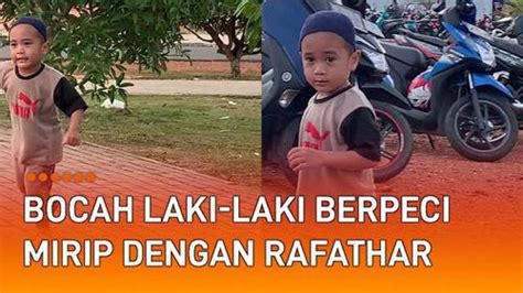 Video Mirip Rafathar Bocah Laki Laki Berpeci Bikin Heboh Netizen