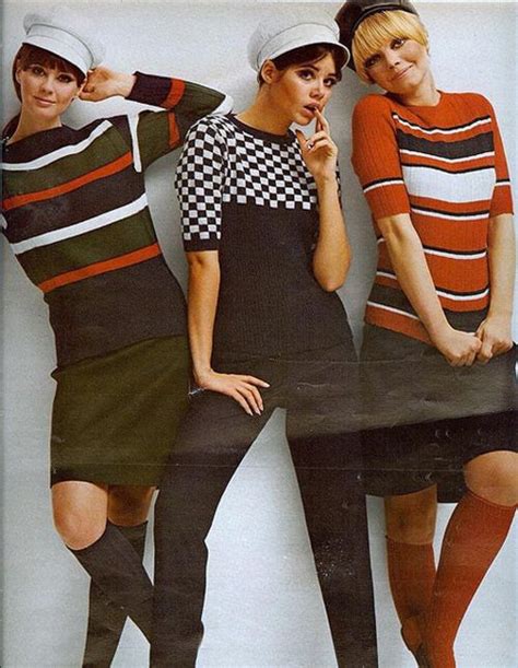 1960s Mod Knits Vintage Fashion Fashion Sixties Fashion Mod Fashion