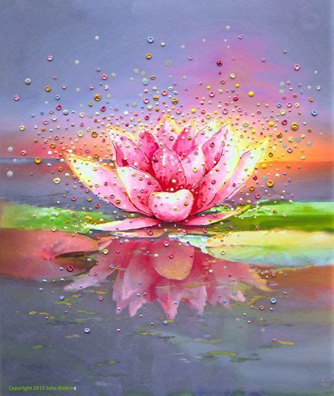 Lts010 Artisan Malaysia Lotus Flower Art Lotus Flower Painting