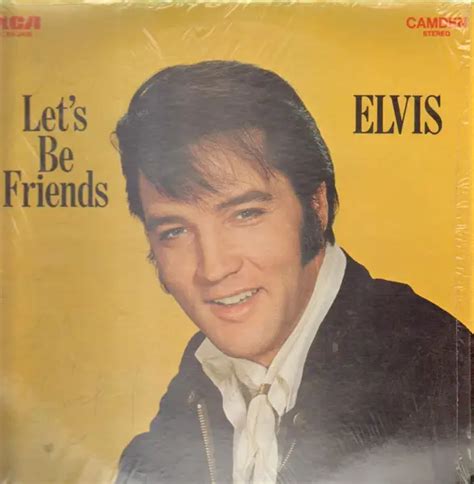 Album Let S Be Friends De Elvis Presley Sur Cdandlp
