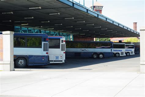 Filegreyhound Buses At Depot Portland Oregon