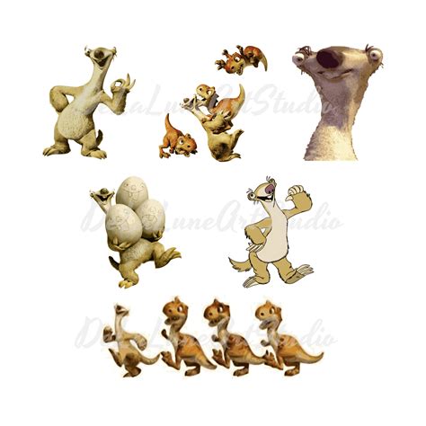 Sid Svg Ice Age Sid Ice Age Svg Sid Clipart Cut File Etsy Images And
