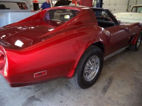 1976 Candy Apple Red Corvette For Sale Photos Technical