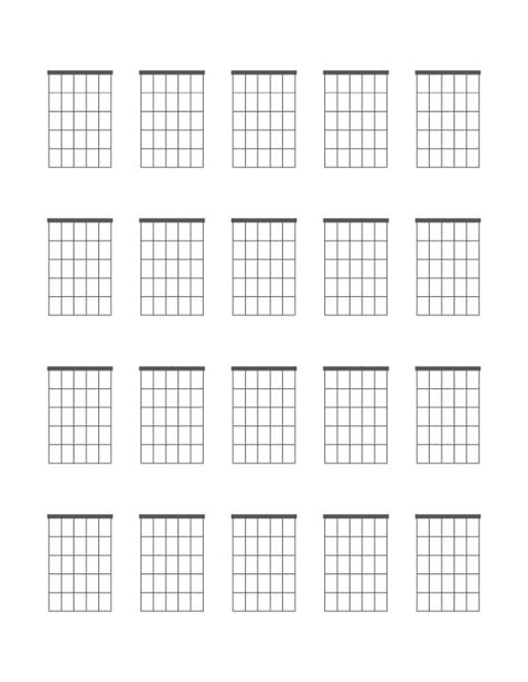Printable Chord Chart
