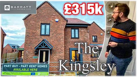 Inside Barratt Homes £315k The Kingsley Show Home Tour Rose