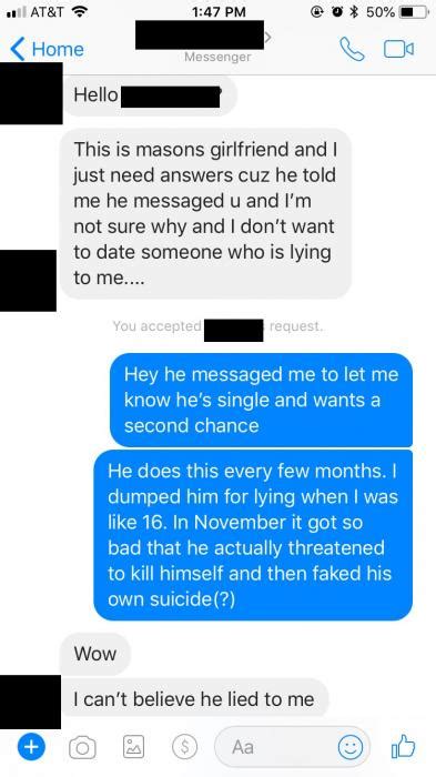 So Called Nice Guy S Girlfriend Texts His Ex After 7 Years Facepalm Gallery Ebaum S World
