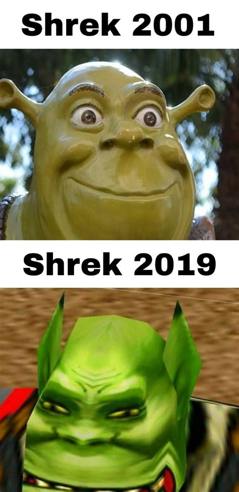 Shrek Funny Meme Face Imagesee